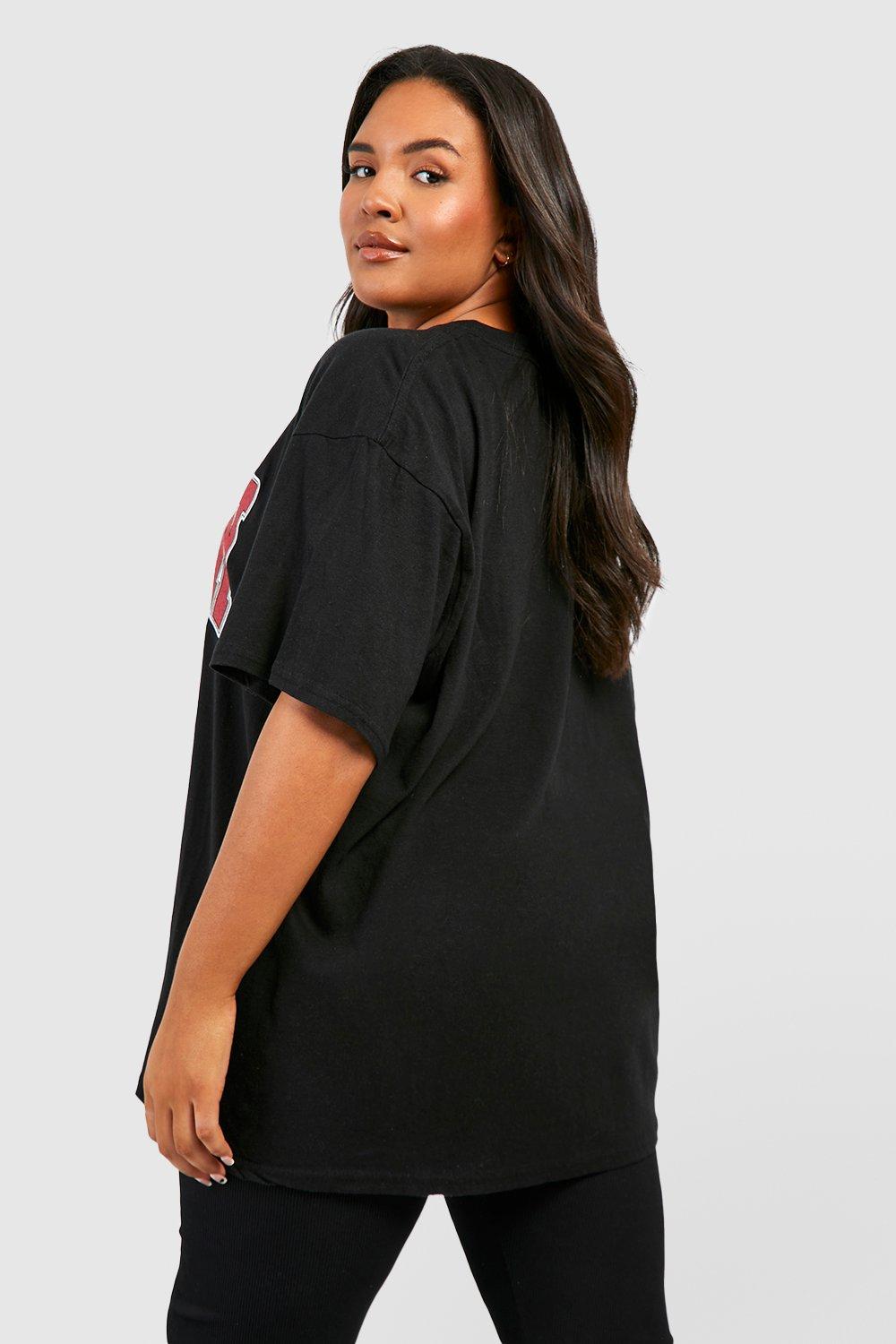 売れ筋商品|||シティーシック カットソー トップス レディース Plus Size Bella Shirt Black Women's Plus Size Felix Black Top
