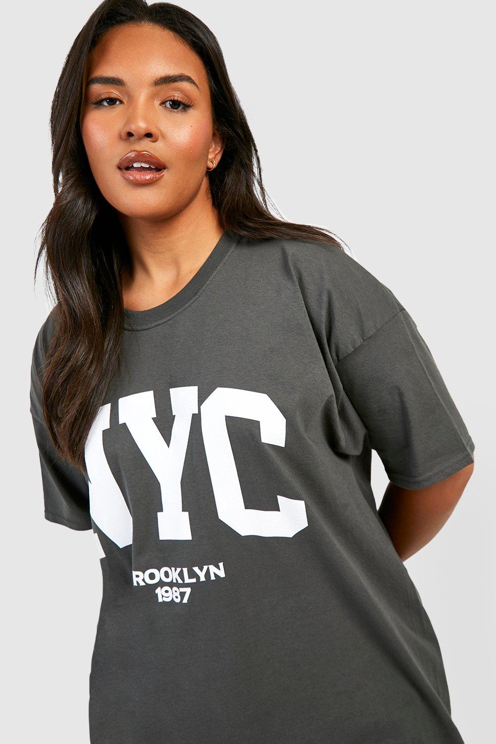 Plus Nyc Oversized T Shirt