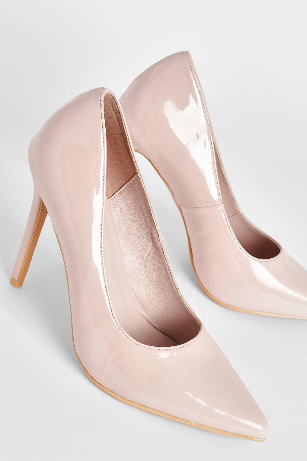 Pink nude hot sale court shoes