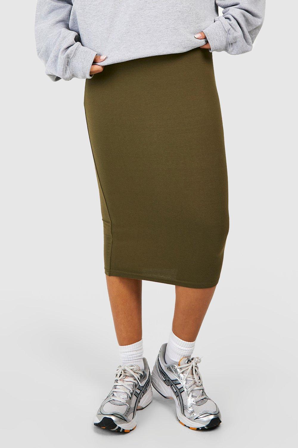 Boohoo midi outlet skirts