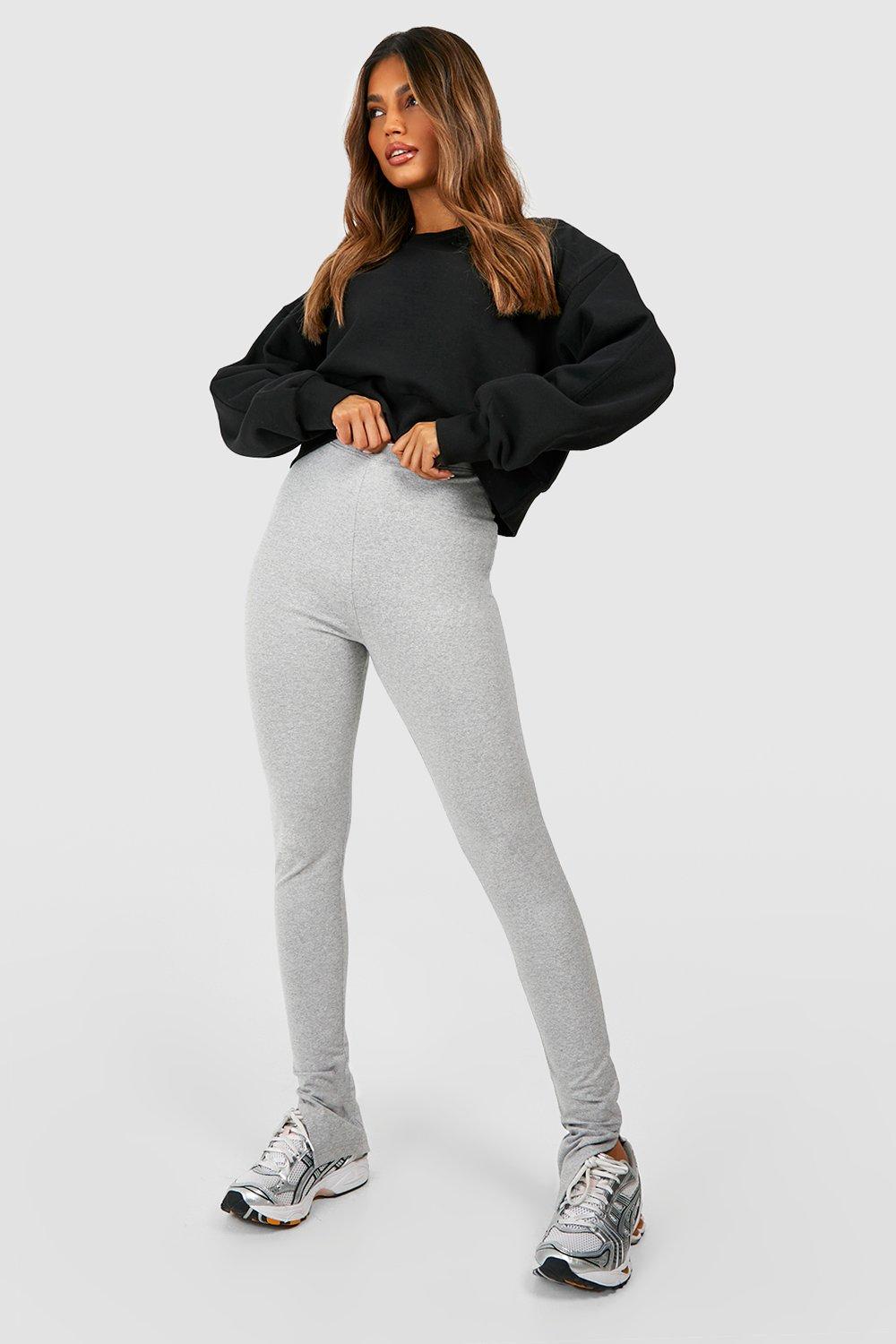 Boohoo grey outlet leggings