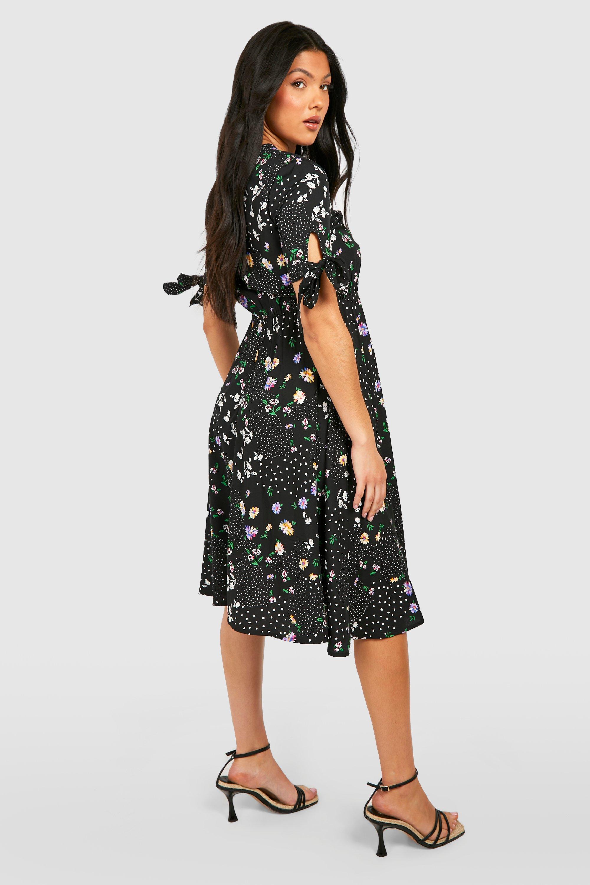 Midi length 2024 shift dresses