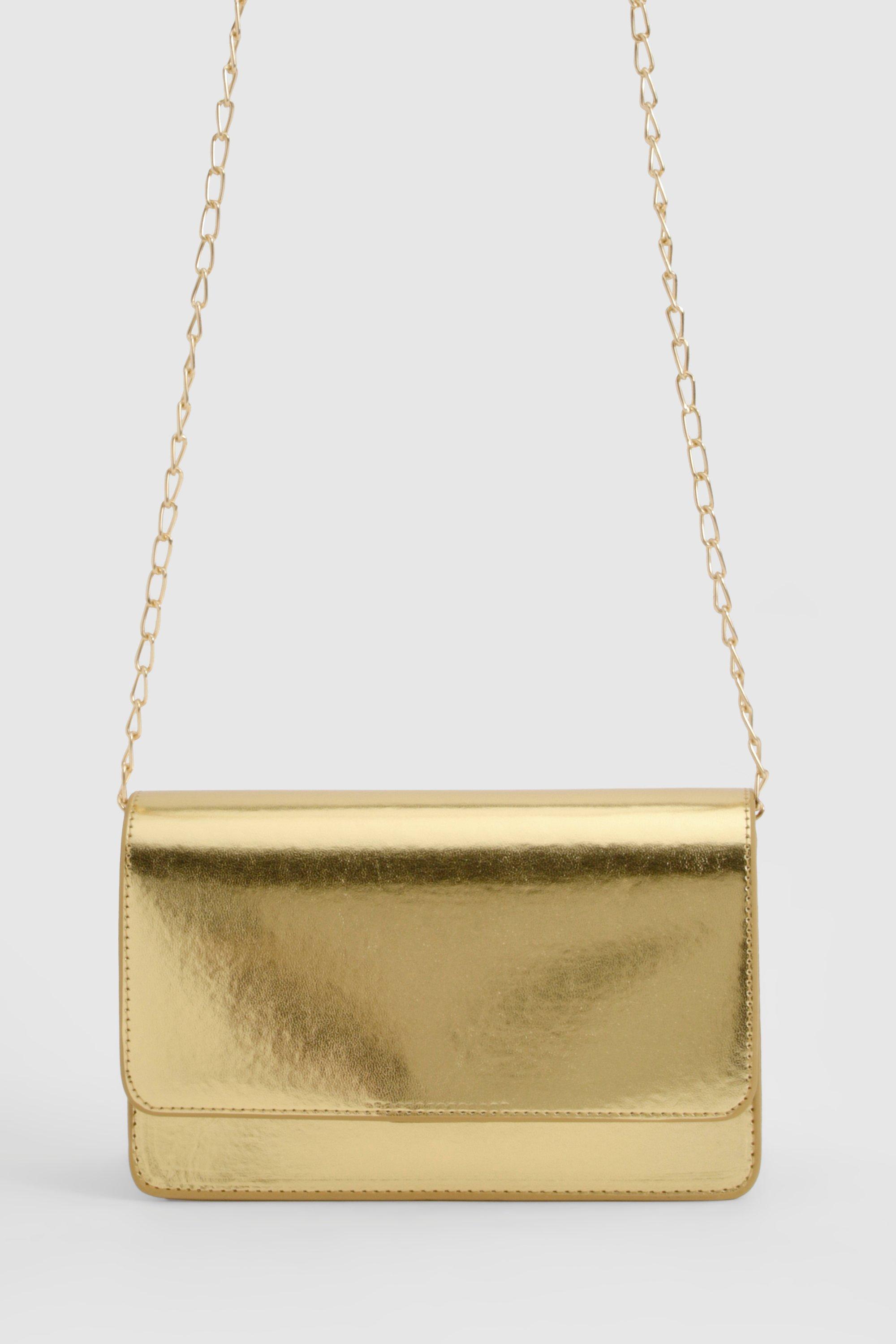 Metallic crossbody bag online zara