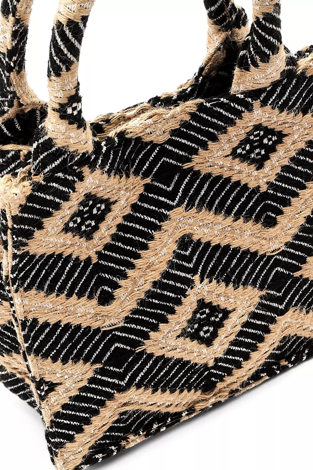 Black Mini Canvas Tote alternative image