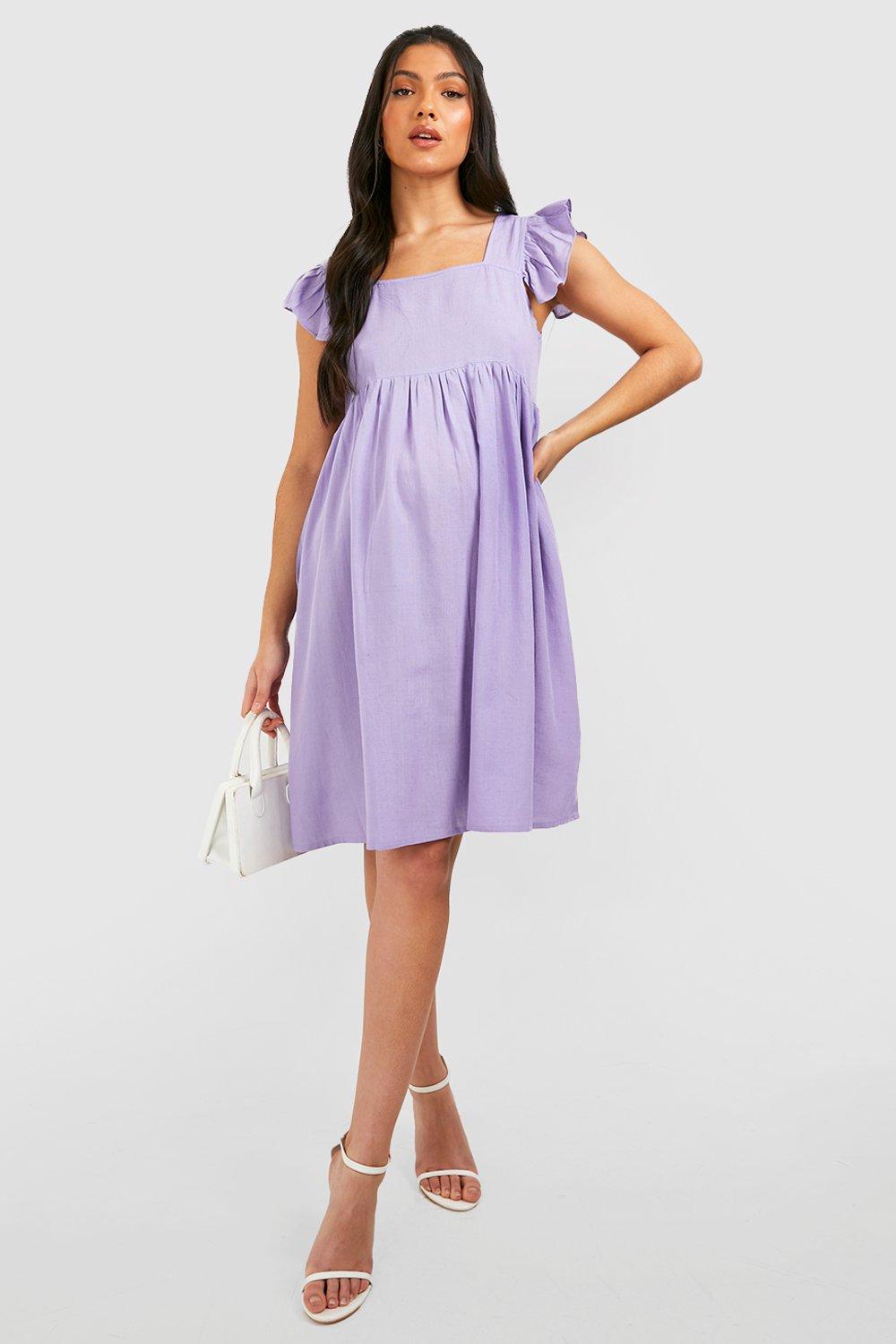 Boohoo maternity sale smock dress