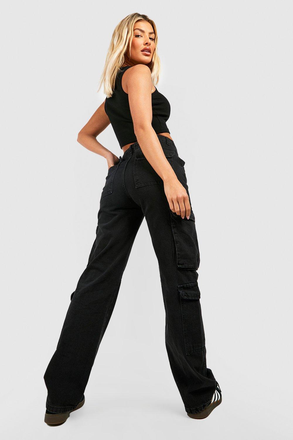 Boohoo black sale jeans