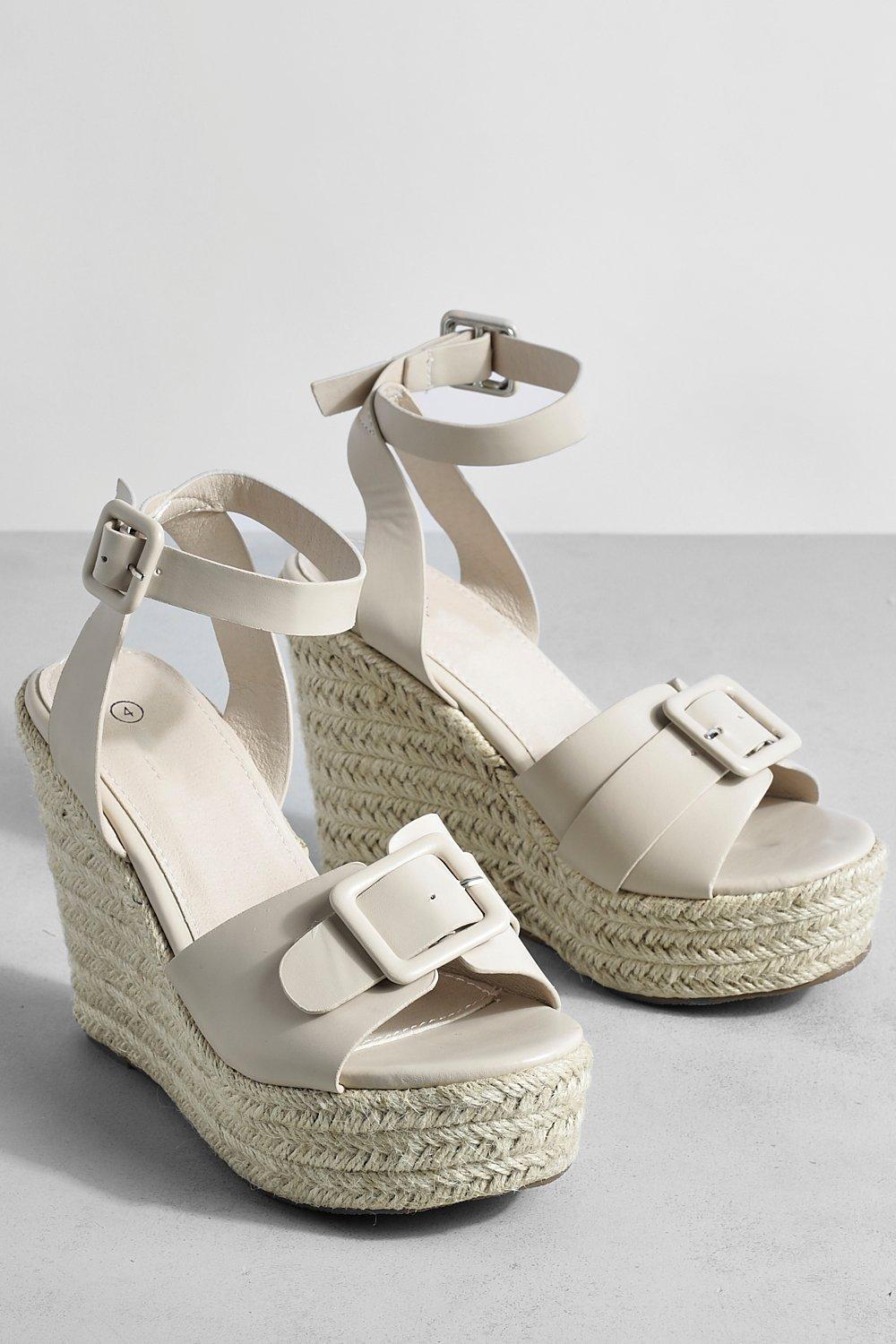 Boohoo hot sale wedges uk