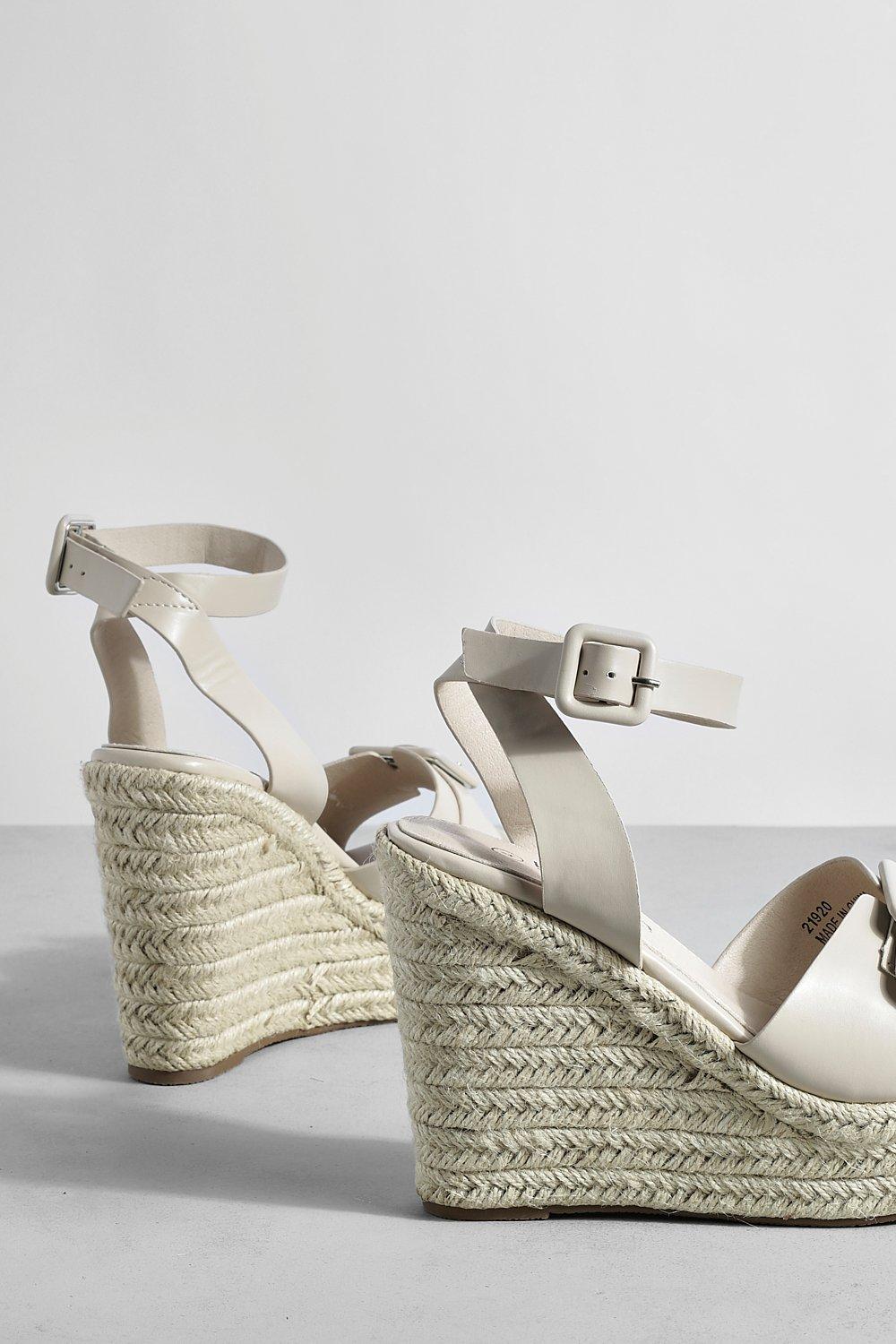 Boohoo wedges outlet uk