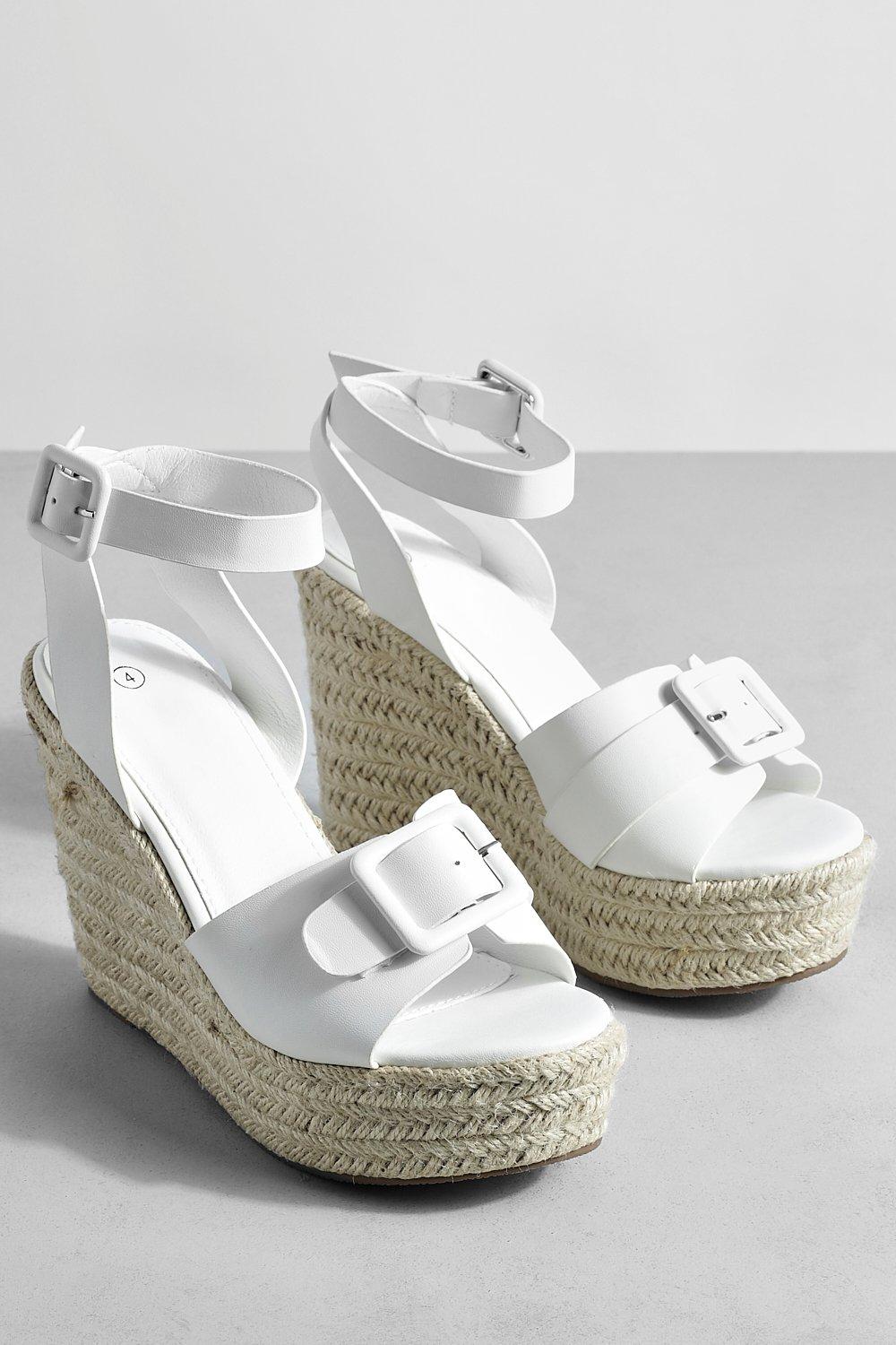 Buckle wedges cheap