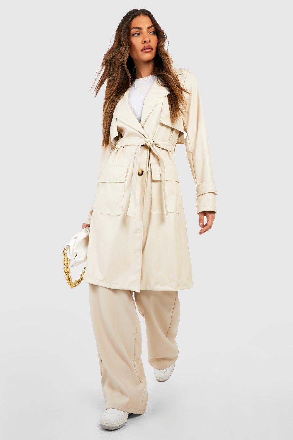 Women's Trench Coats, Long, Short & Leather Trench Coats