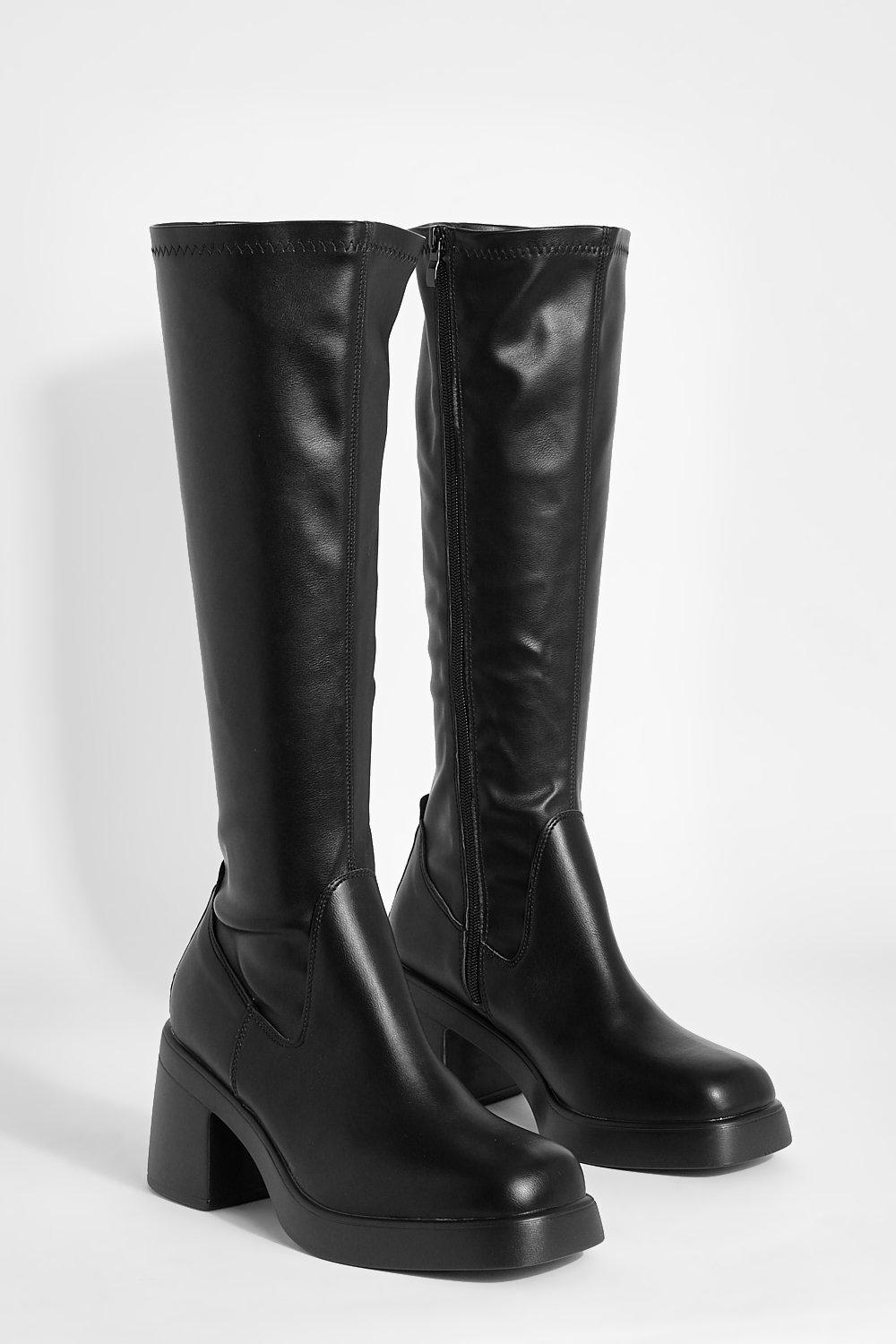 Bottes discount femme stretch