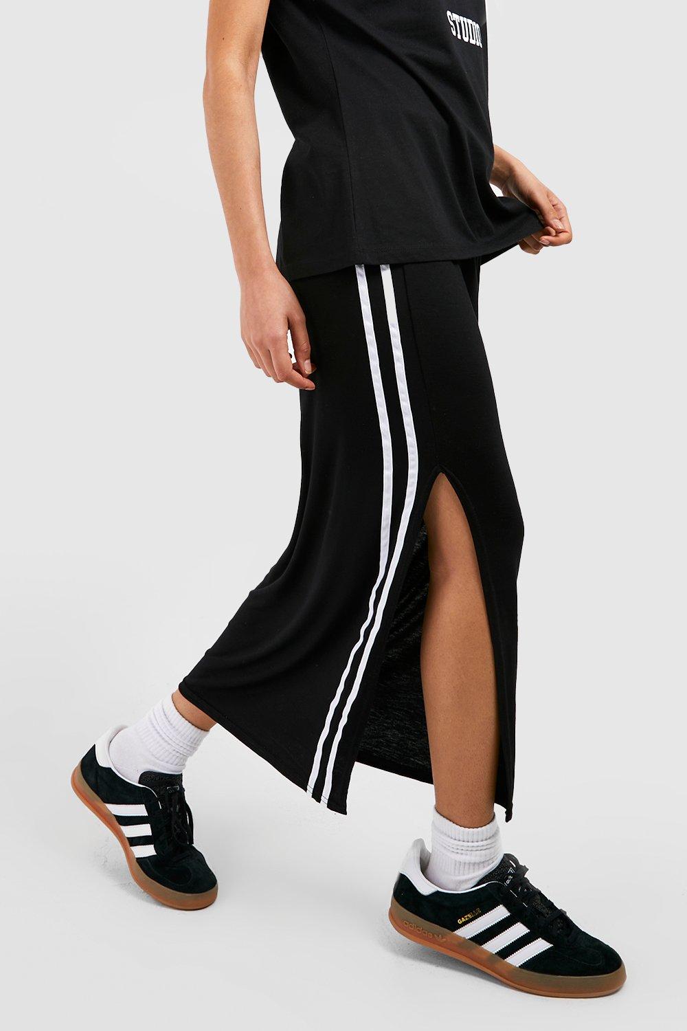 Sport stripe skirt sale