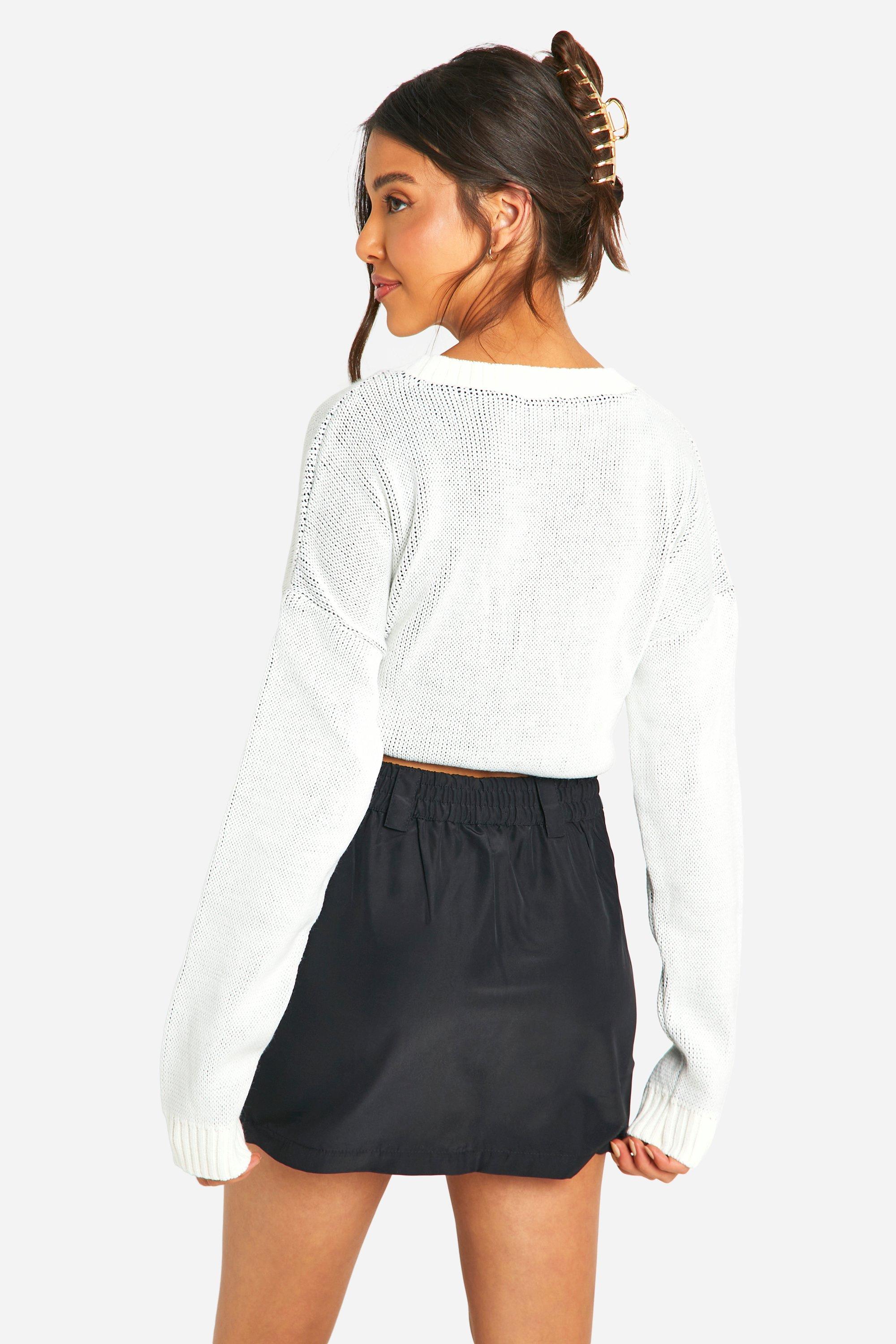 Boohoo on sale utility skirt