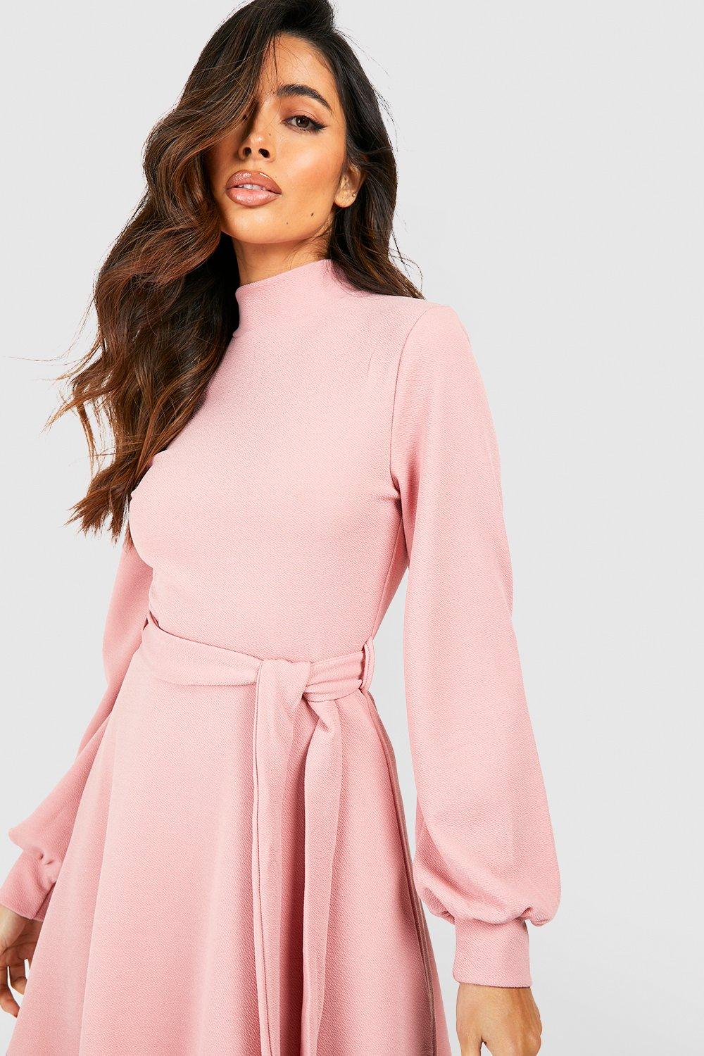 Baby pink skater on sale dress