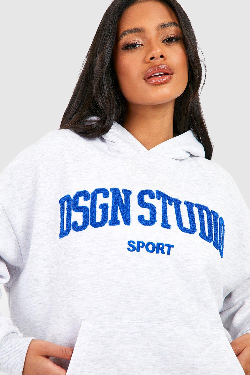 grey hoodie boohoo