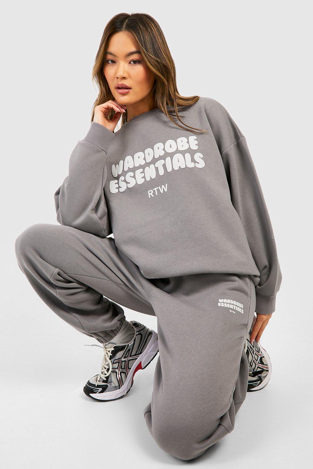 essentials tracksuit  Womens tracksuit outfit, Tracksuit outfit, Tracksuit  women