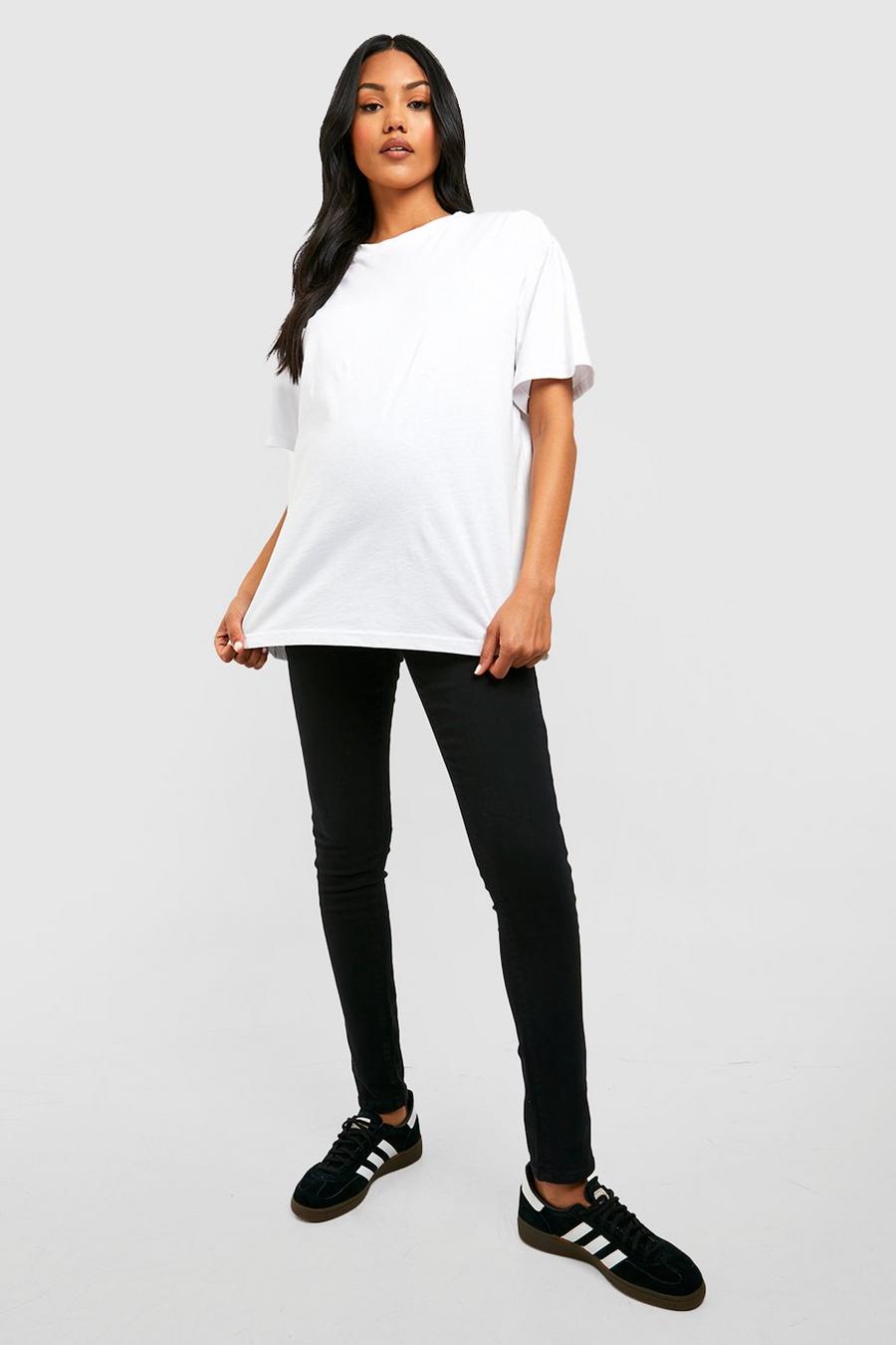 Black Maternity Tall Basic Jeggings