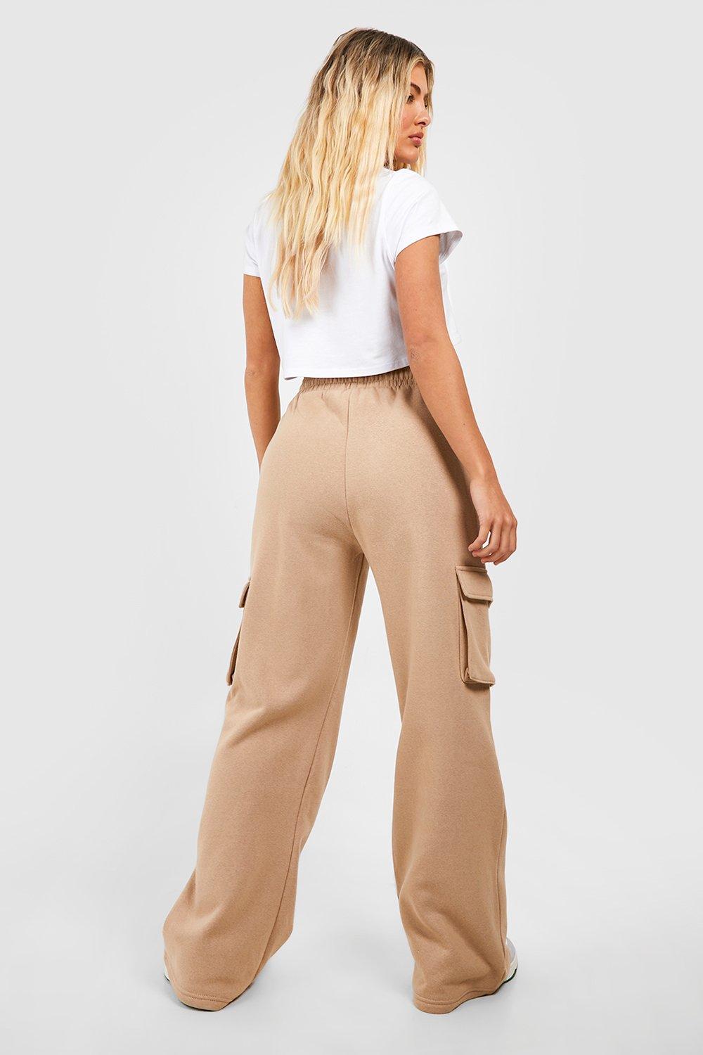 Pantalon cargo femme discount boohoo