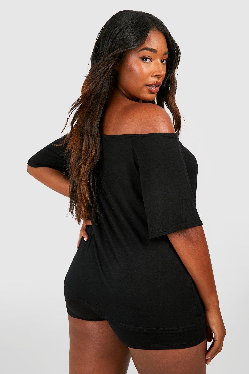 Pj romper plus size sale