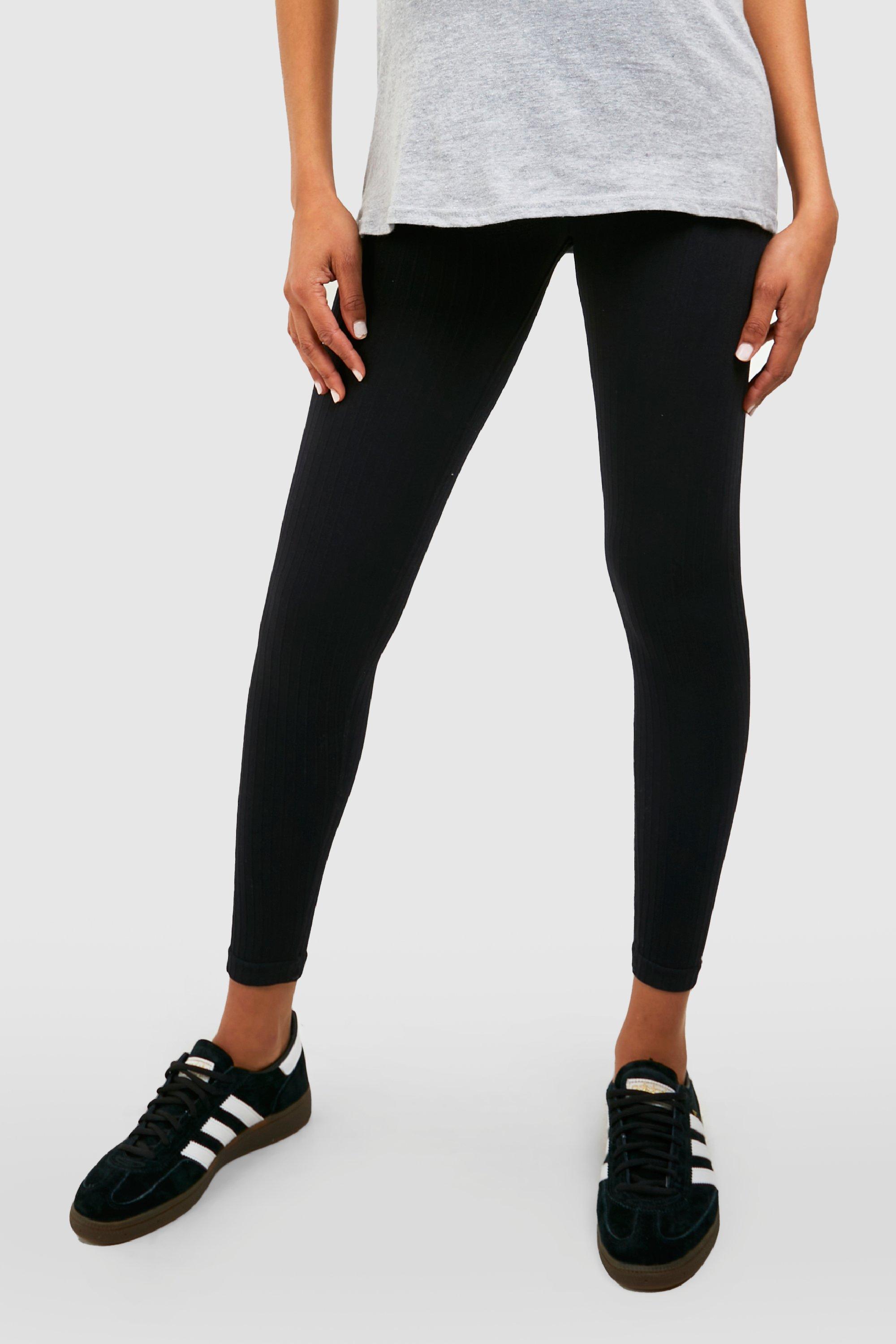 Women's long black leggings