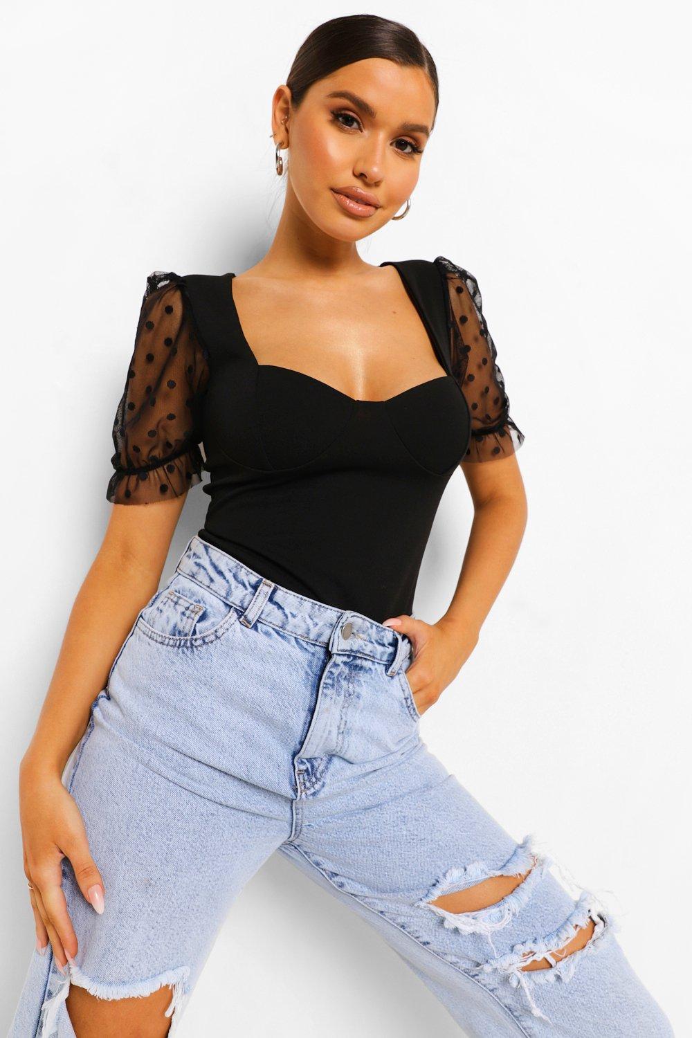 boohoo smart tops