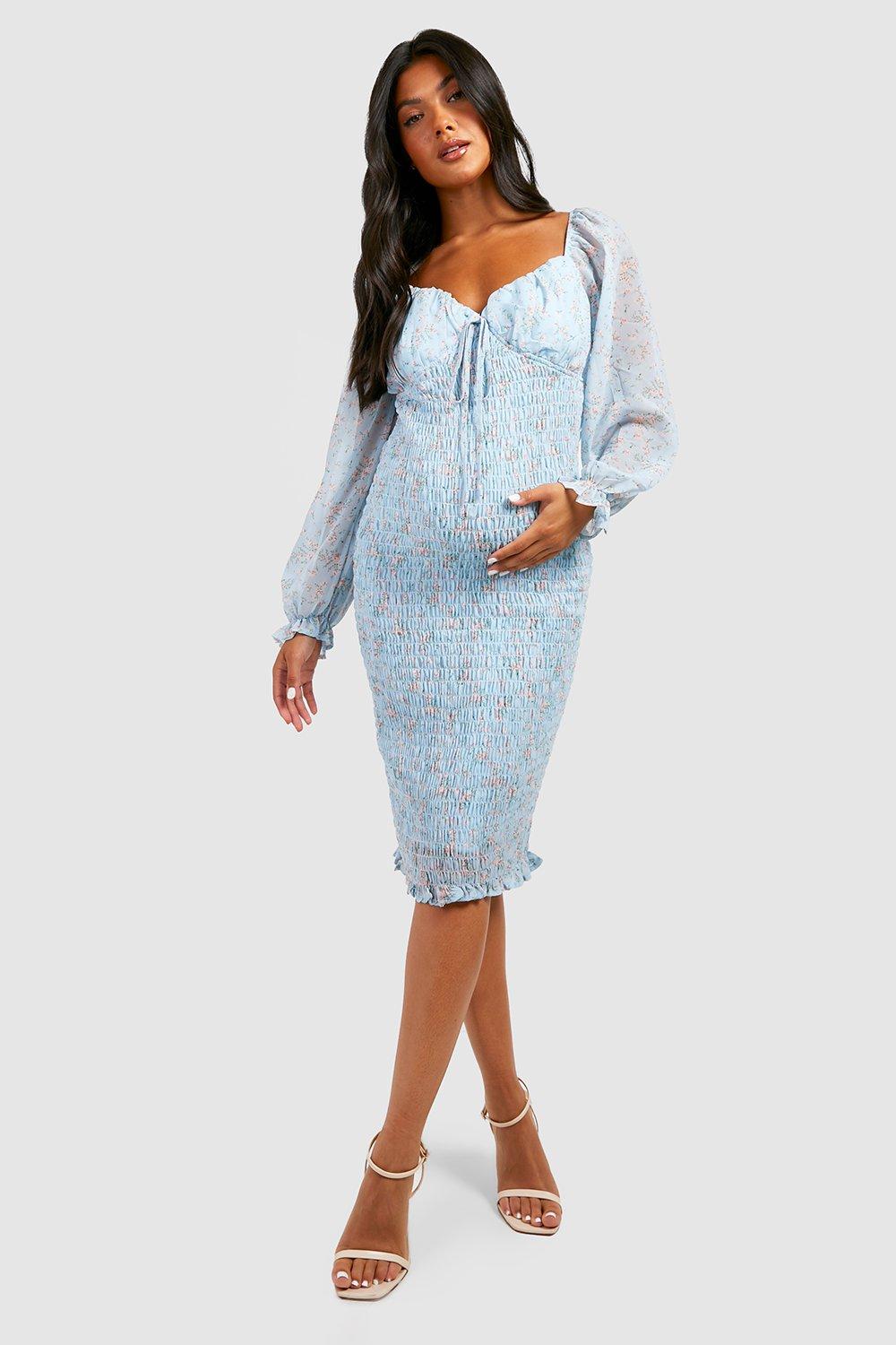 Boohoo maternity dresses outlet sale