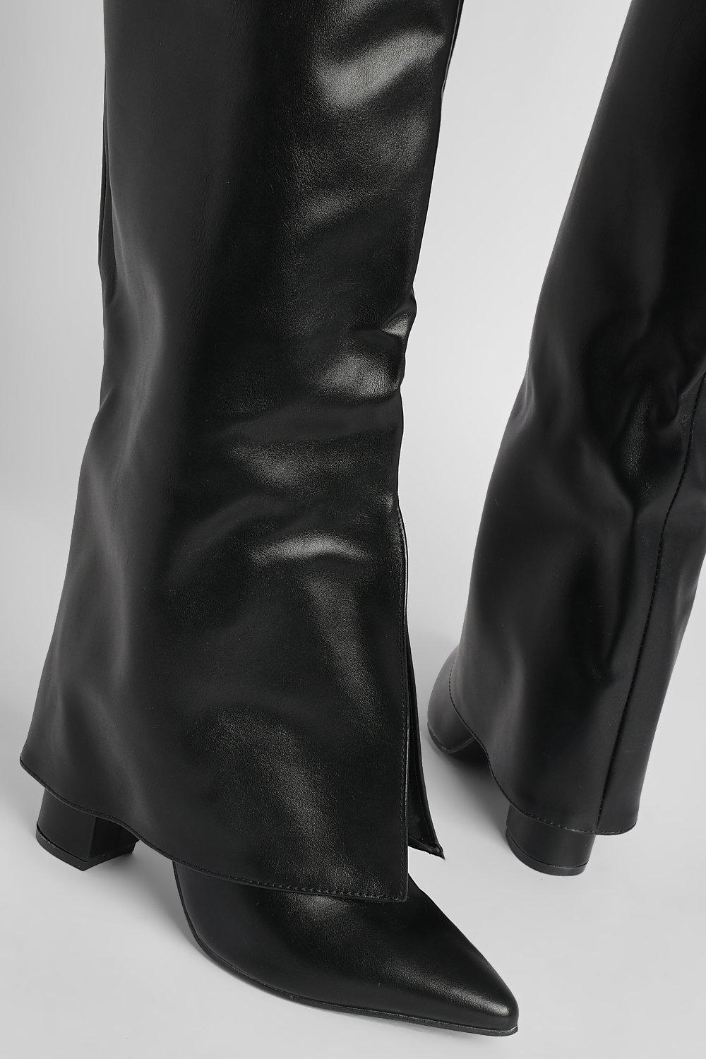 Long over clearance knee boots uk