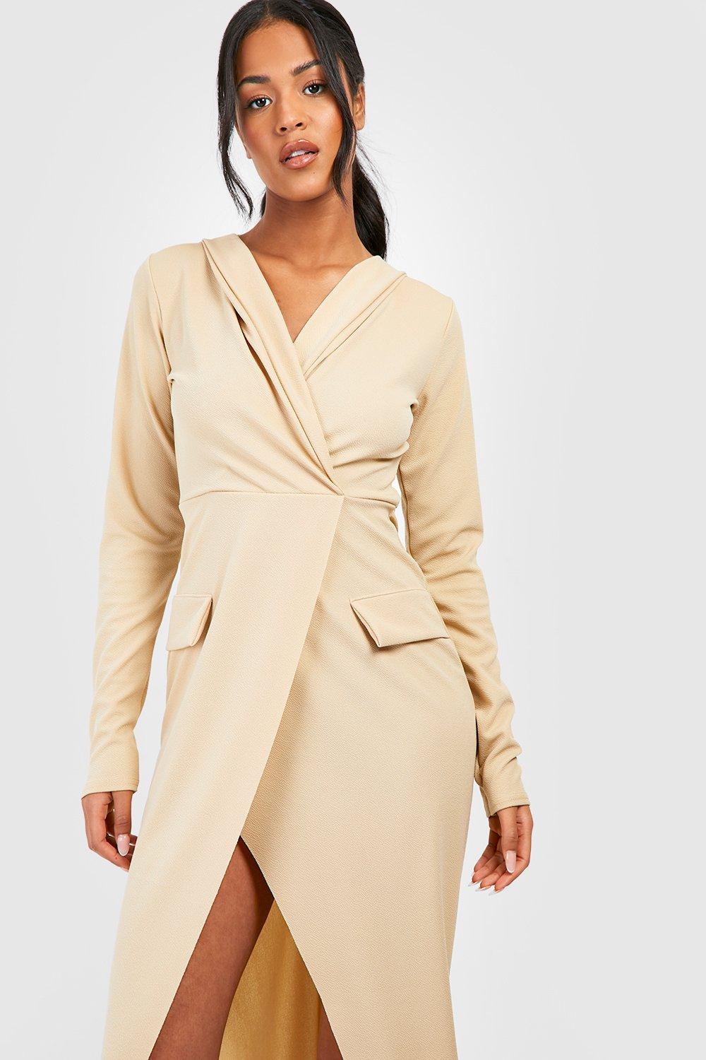 Blazer robe sale longue femme