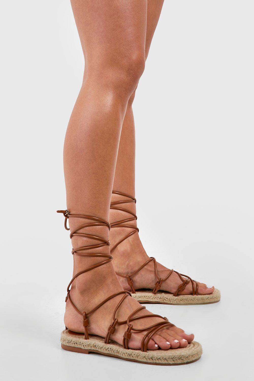 Tan gladiator sandals online uk