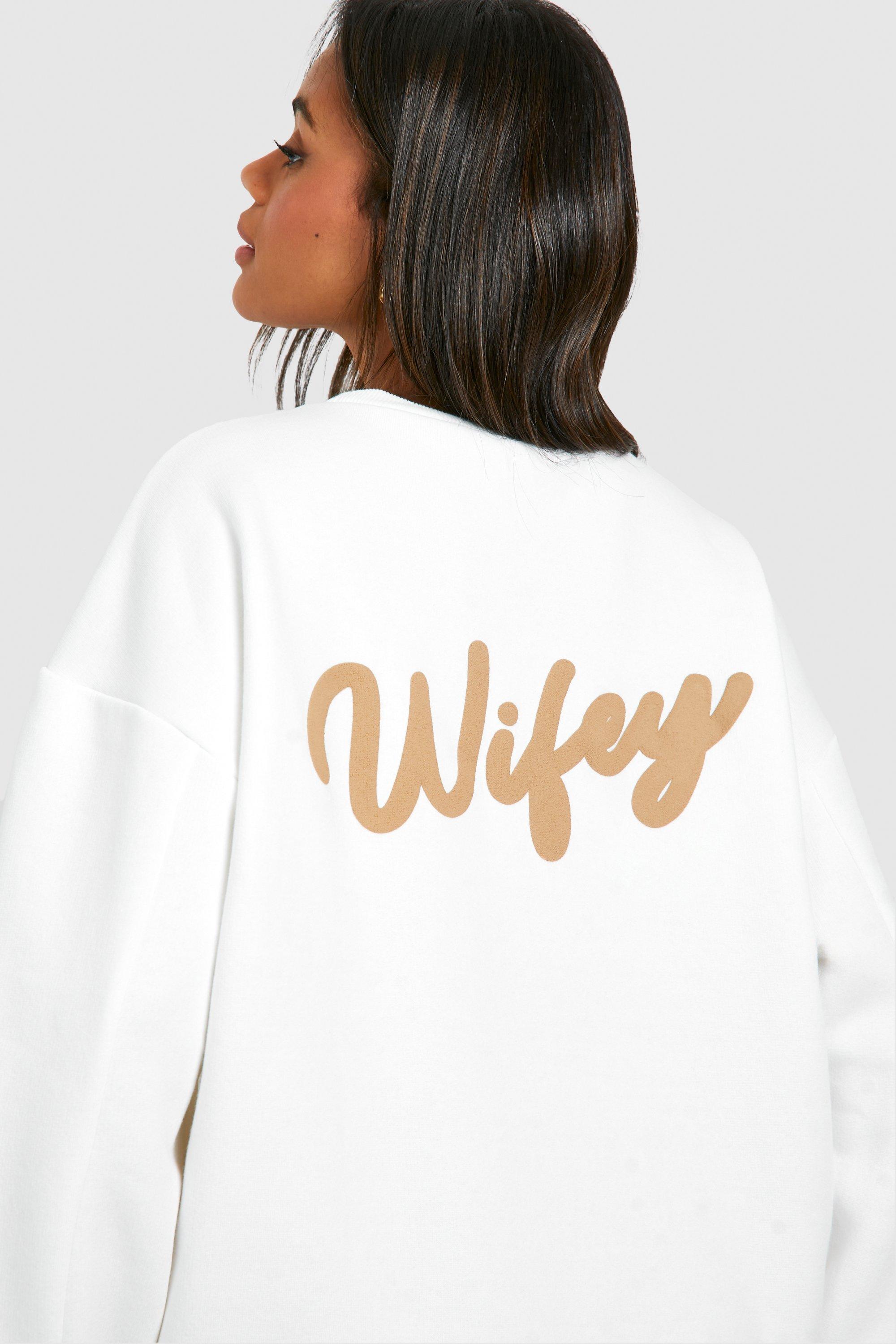 Wifey 2025 oversized sweatshirt