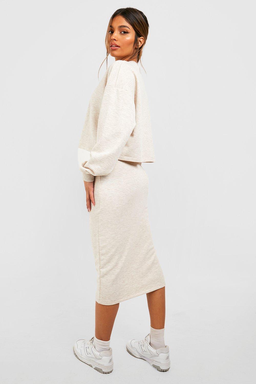 Midi skirt 2024 and jumper