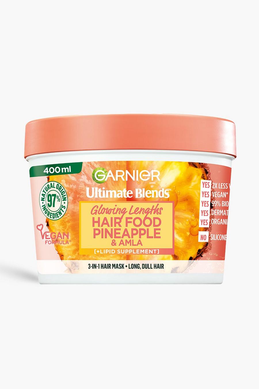 Multi Garnier Ultimate Blends Glowing Lengths Pineapple & Amla Hair Food 3-in-1 Hair Mask Treatment 400ml image number 1