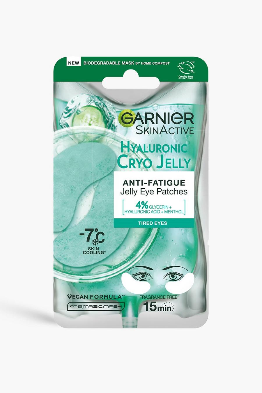 Multi Garnier Anti-Fatigue Hyaluronic Acid & Icy Cucumber Cryo Jelly Eye Patches