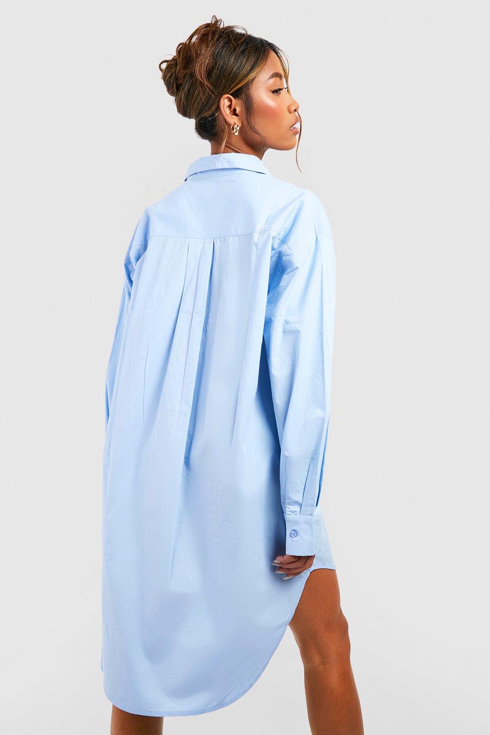 Cotton Poplin Ultimate Oversized Shirt Dress