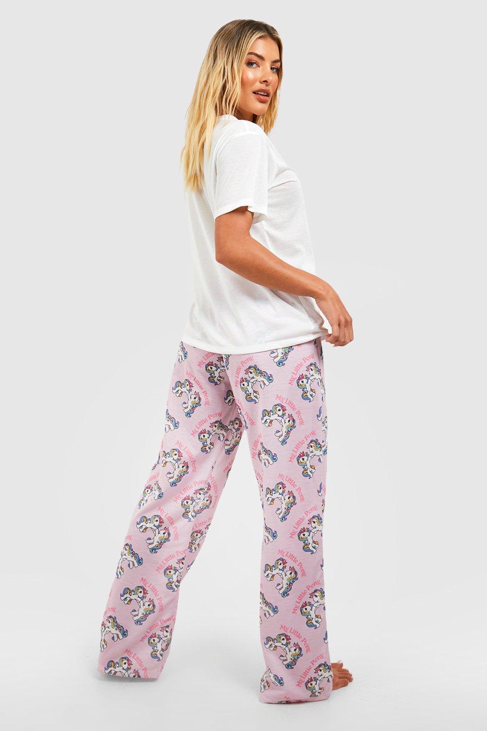 Luchtpost marge moeilijk My Little Pony License T-Shirt & Pants Pajama Set | boohoo