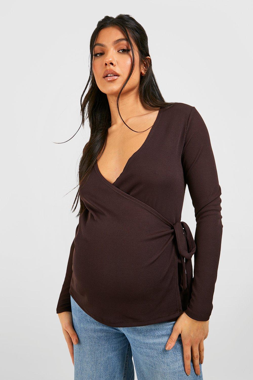 nursing top boohoo