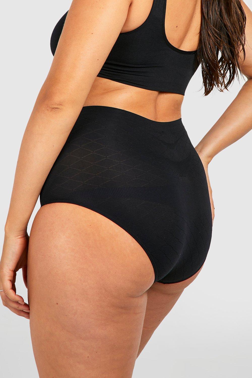 Black Over The Bumb High Waist Maternity Briefs