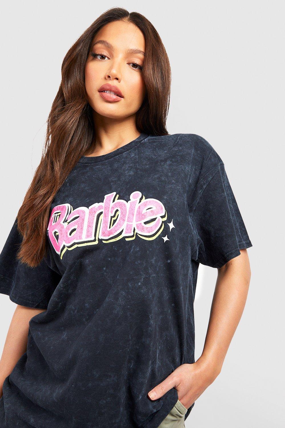 Women's Oversized Barbie Graphic Tee, Women's Clearance