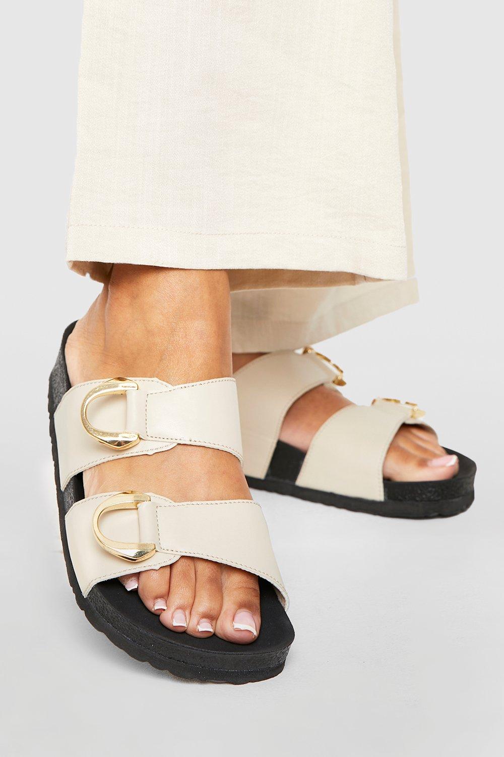 River island d hot sale ring sliders