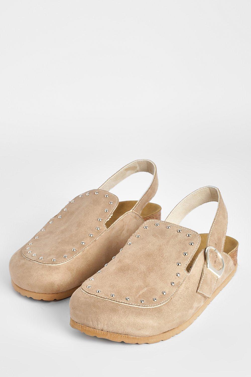 Closed Toe Studded Clogs