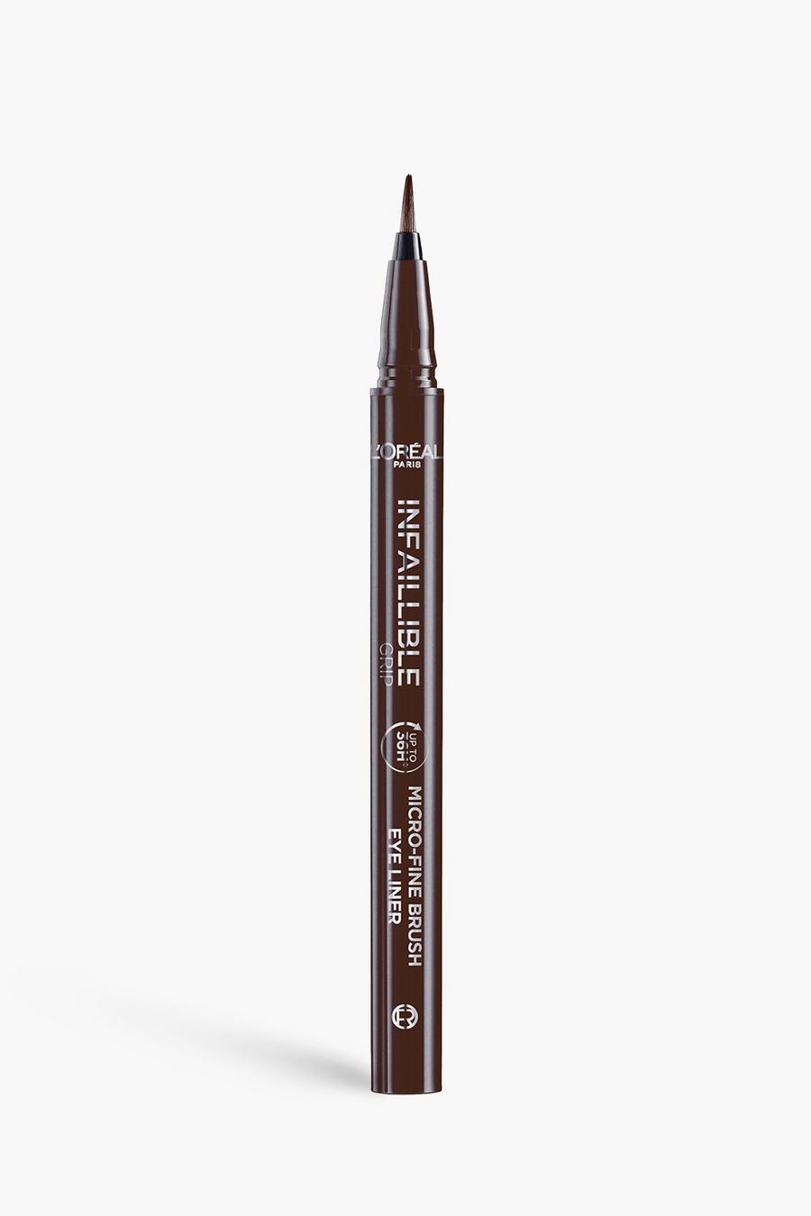 Smokey earth L'Oreal Paris Infallible Grip Micro Fine 0.01mm 36H Eyeliner image number 1