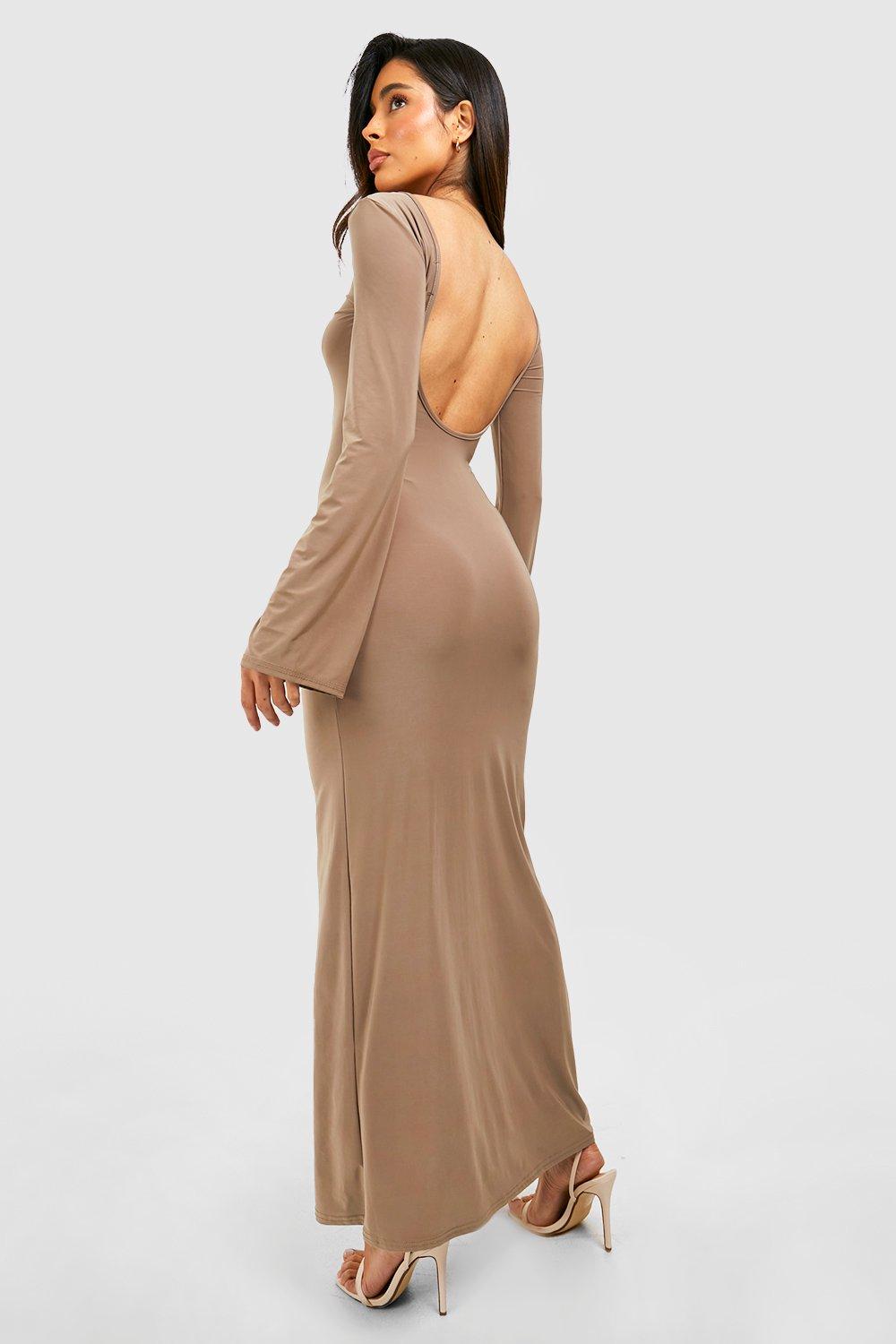 Backless Dresses | Open & Low Back Dresses | Boohoo UK