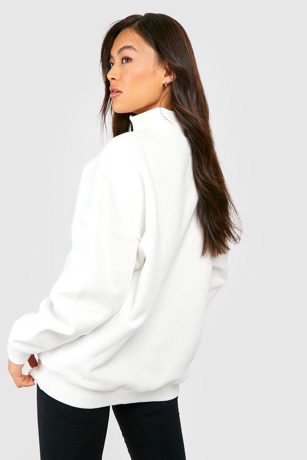 dhcudn 様 1個 KU7163 Dsgn Studio Embroidered Half Zip Oversized Sweatshirt
