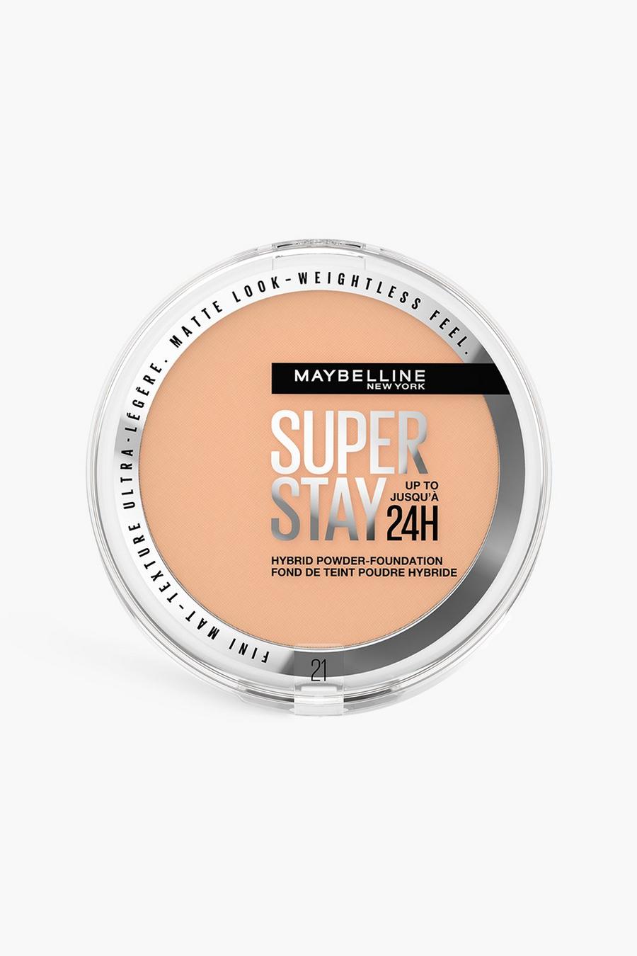 21 Maybelline SuperStay 24H Hybrid Powder Foundation
