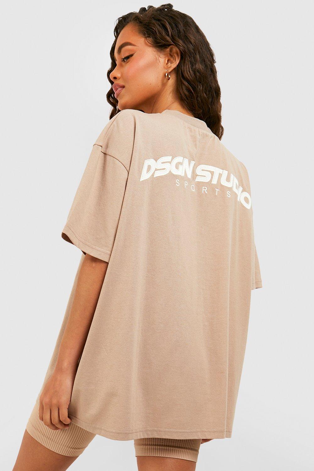 boohoo Dsgn Studio Sports Gym T-Shirt - White - Size L