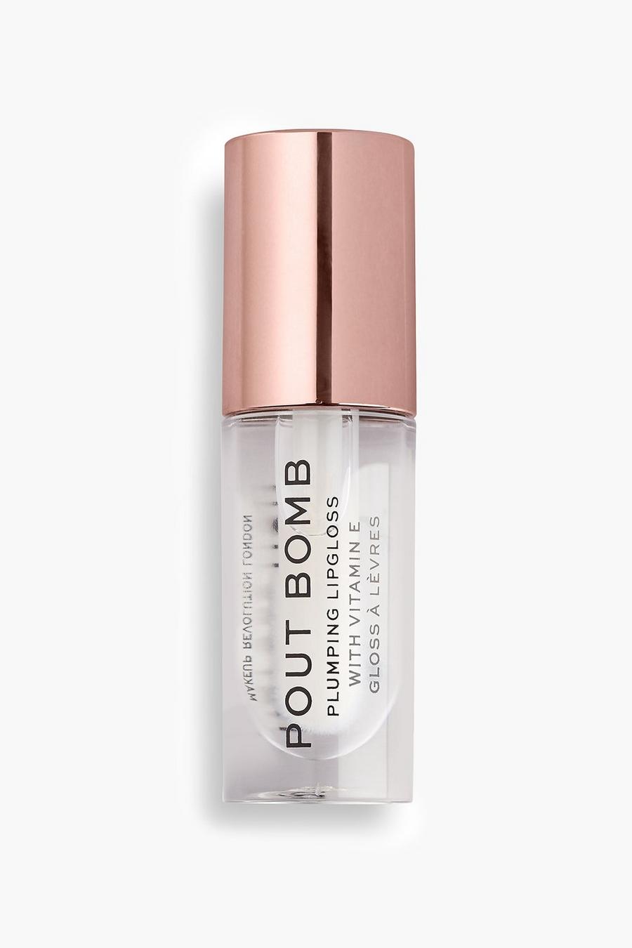 Revolution Pout Bomb Plumping Gloss, Glaze image number 1