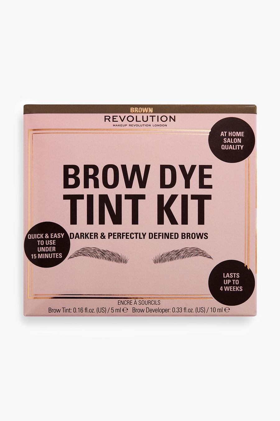 Brown marron Revolution Brow Dye Tint Kit 