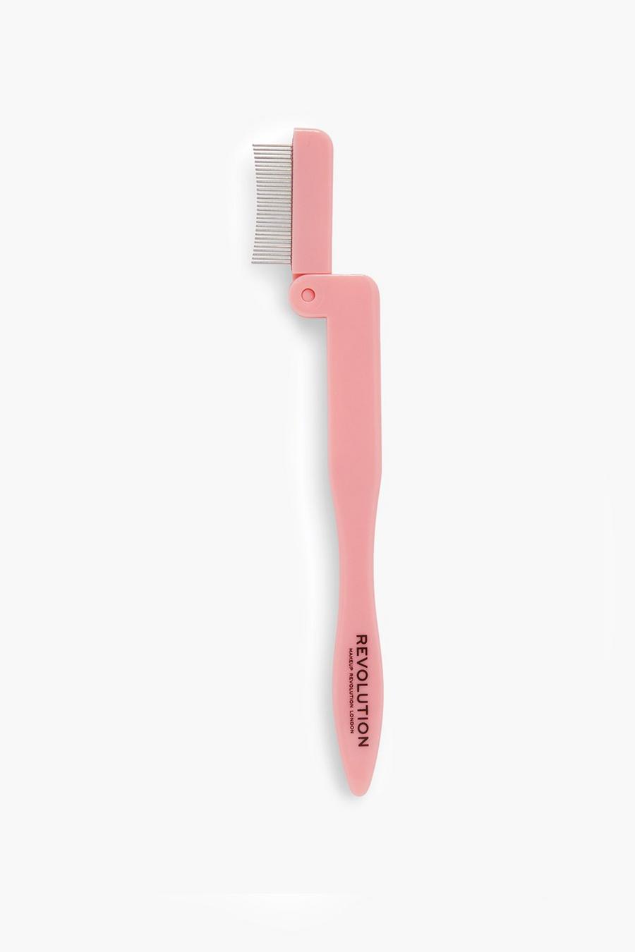 Revolution Create Ultra Brow Builder Comb, Pink
