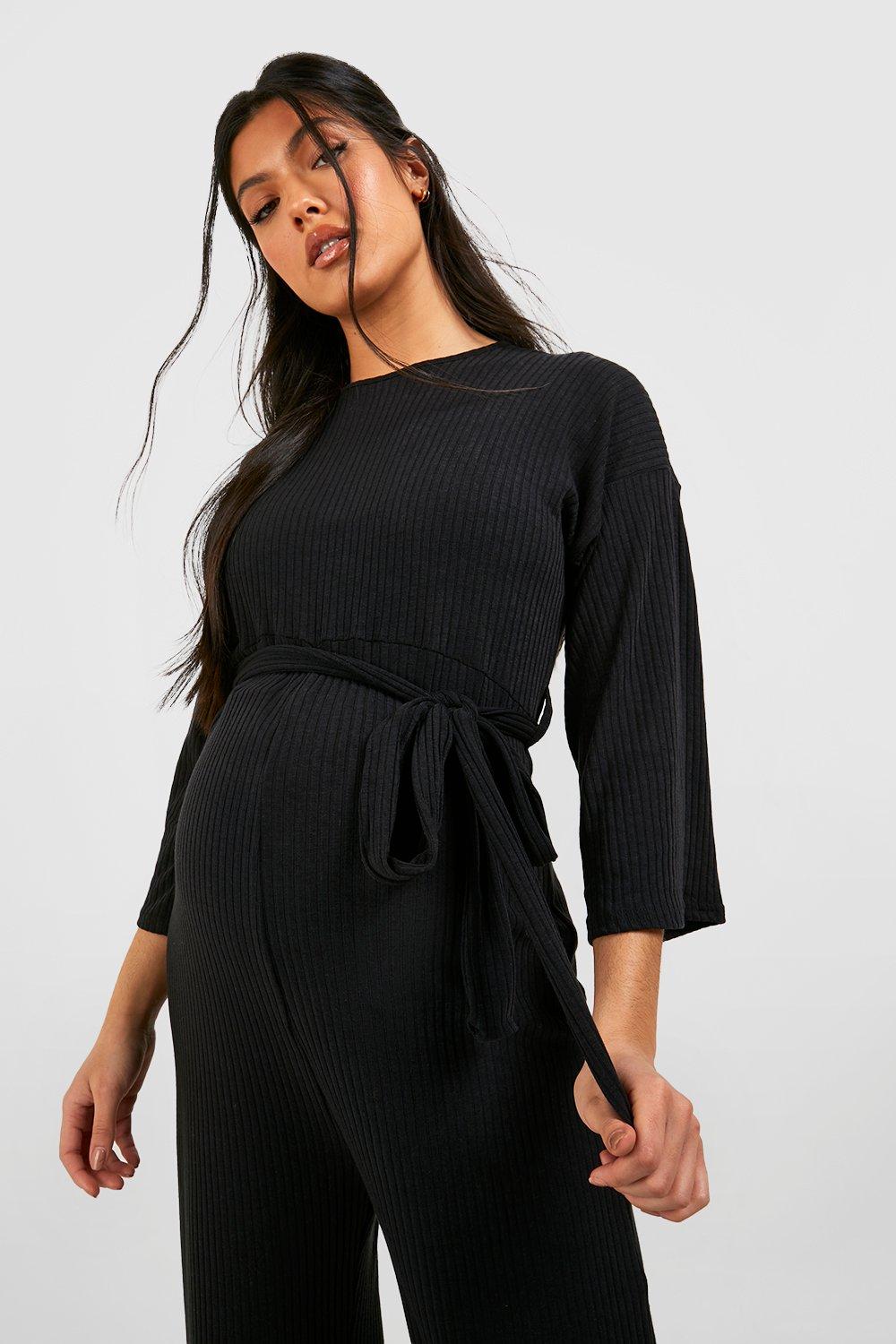 Maternity store jumpsuit boohoo