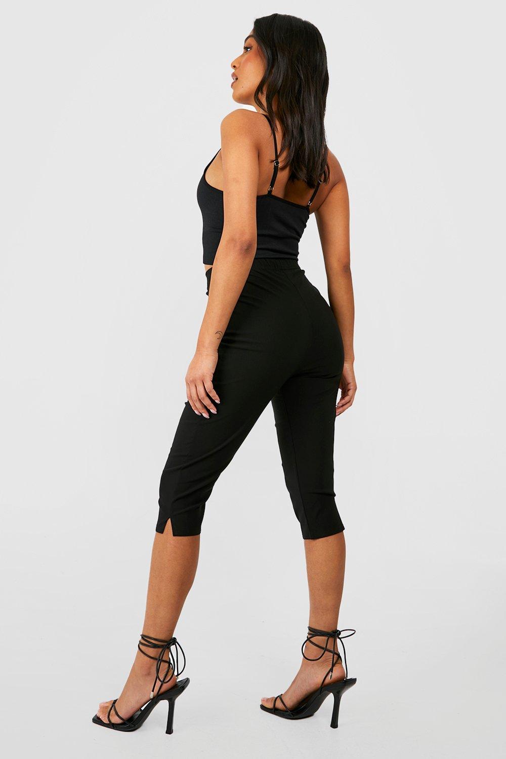 Stretch capri outlet pants